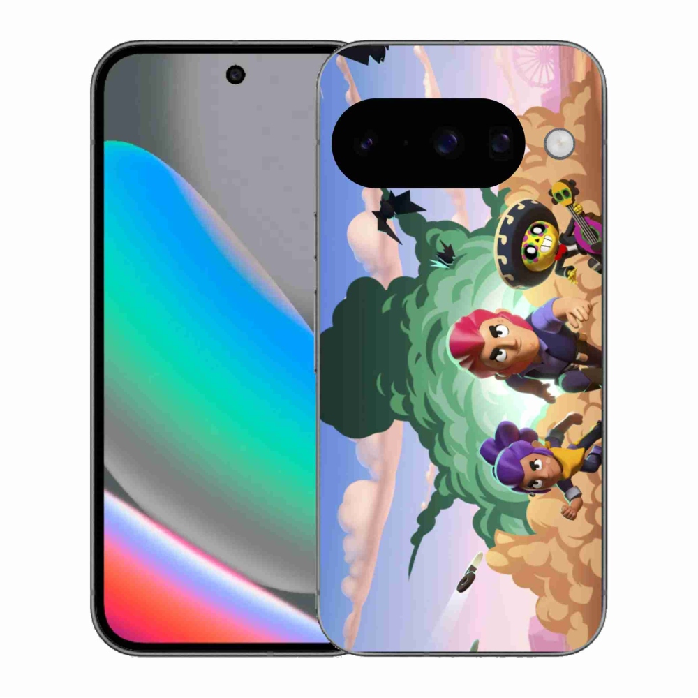 Gelový kryt mmCase na Google Pixel 10 - brawl stars