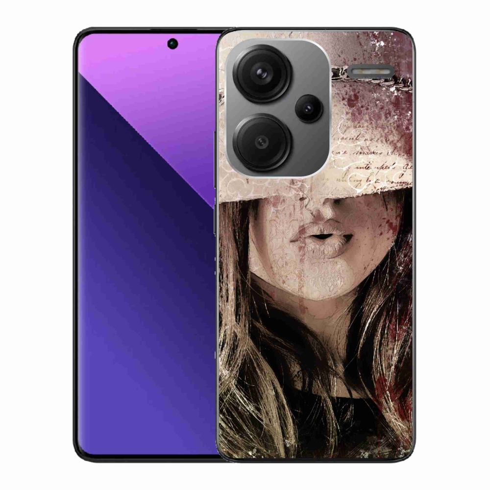 Gelový kryt mmCase na Xiaomi Redmi Note 13 Pro+ 5G - dívka