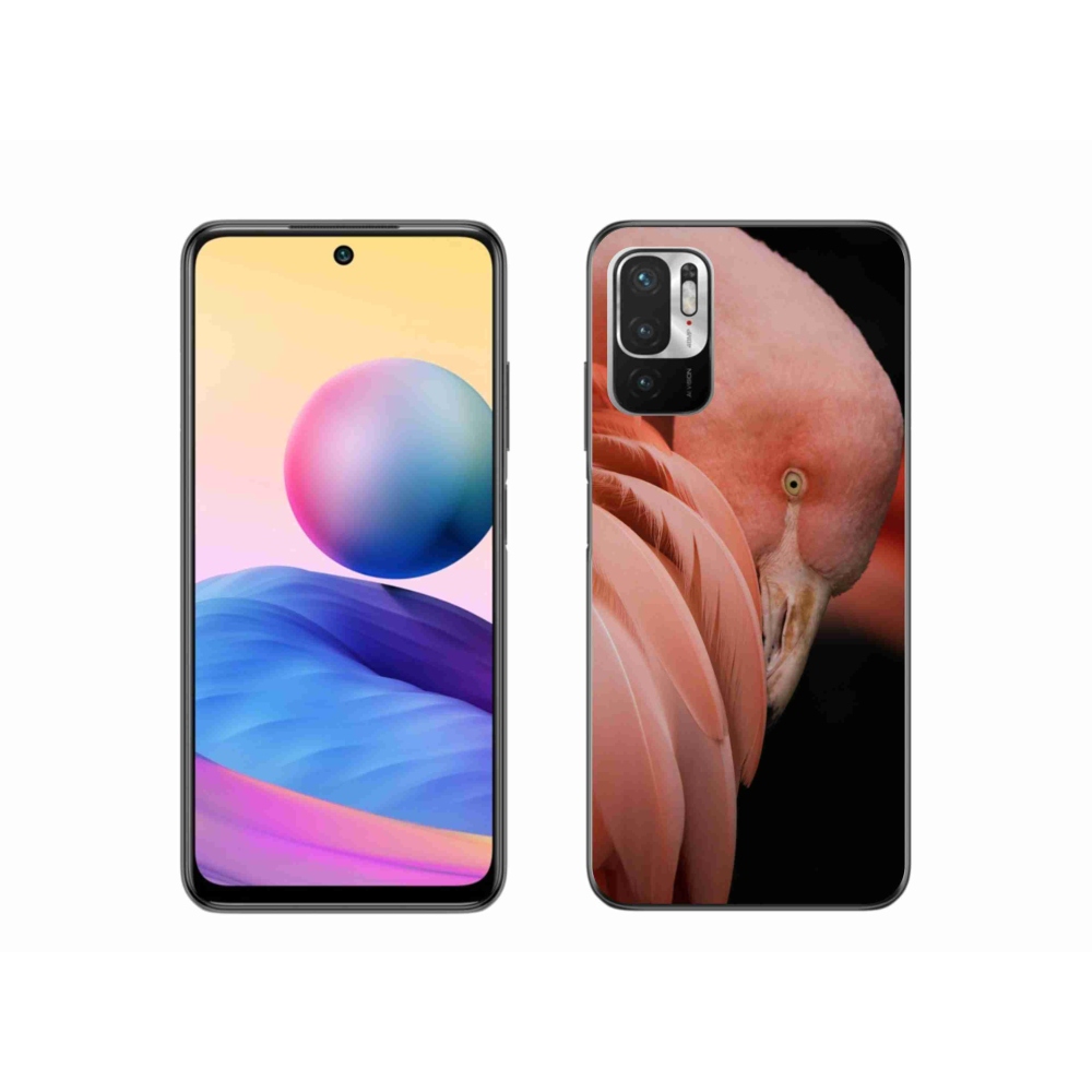 Gelový kryt mmCase na Xiaomi Poco M3 Pro/5G - plameňák 3