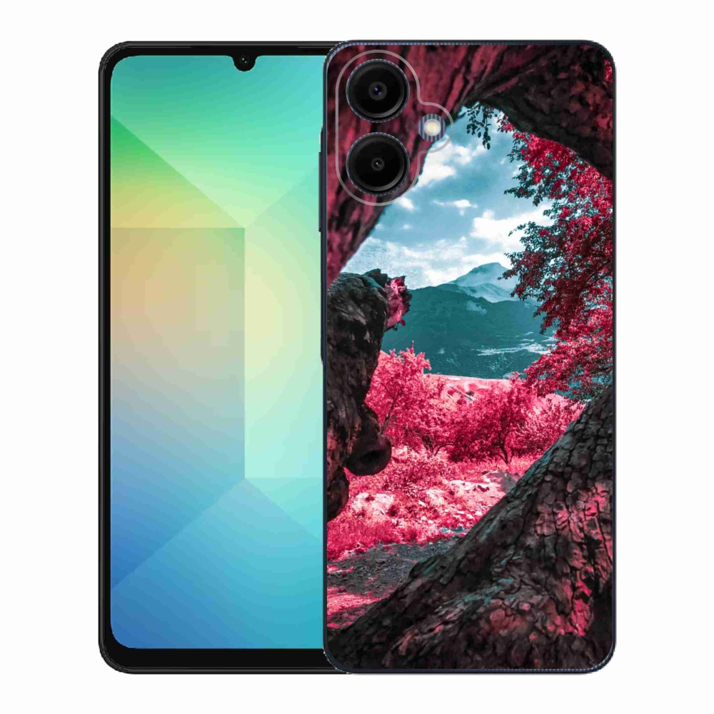 Gelový kryt mmCase na Samsung Galaxy A06 4G - výhled na hory