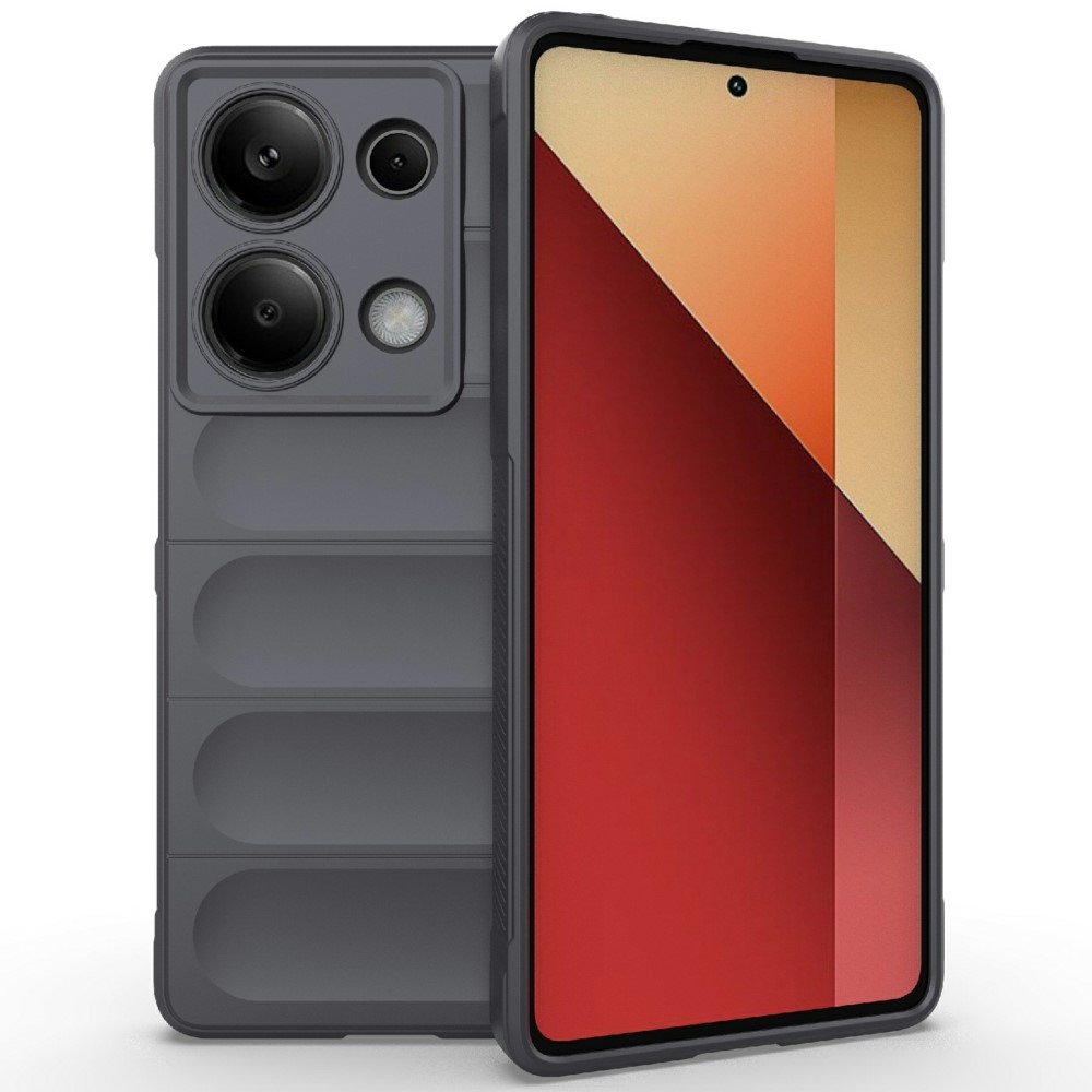 Rugg odolný gelový obal na Xiaomi Redmi Note 14S - tmavěšedý