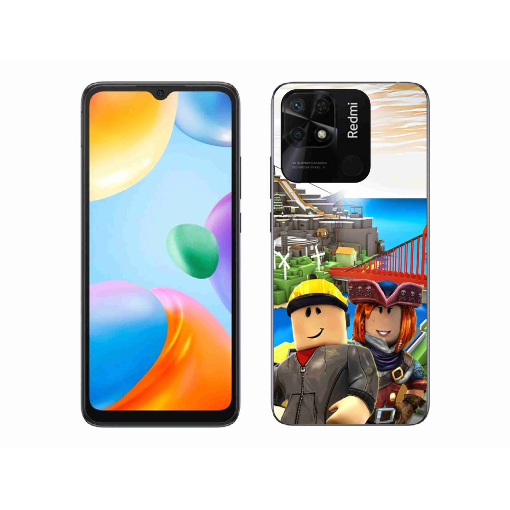Gelový kryt mmCase na Xiaomi Redmi 10C - roblox 1