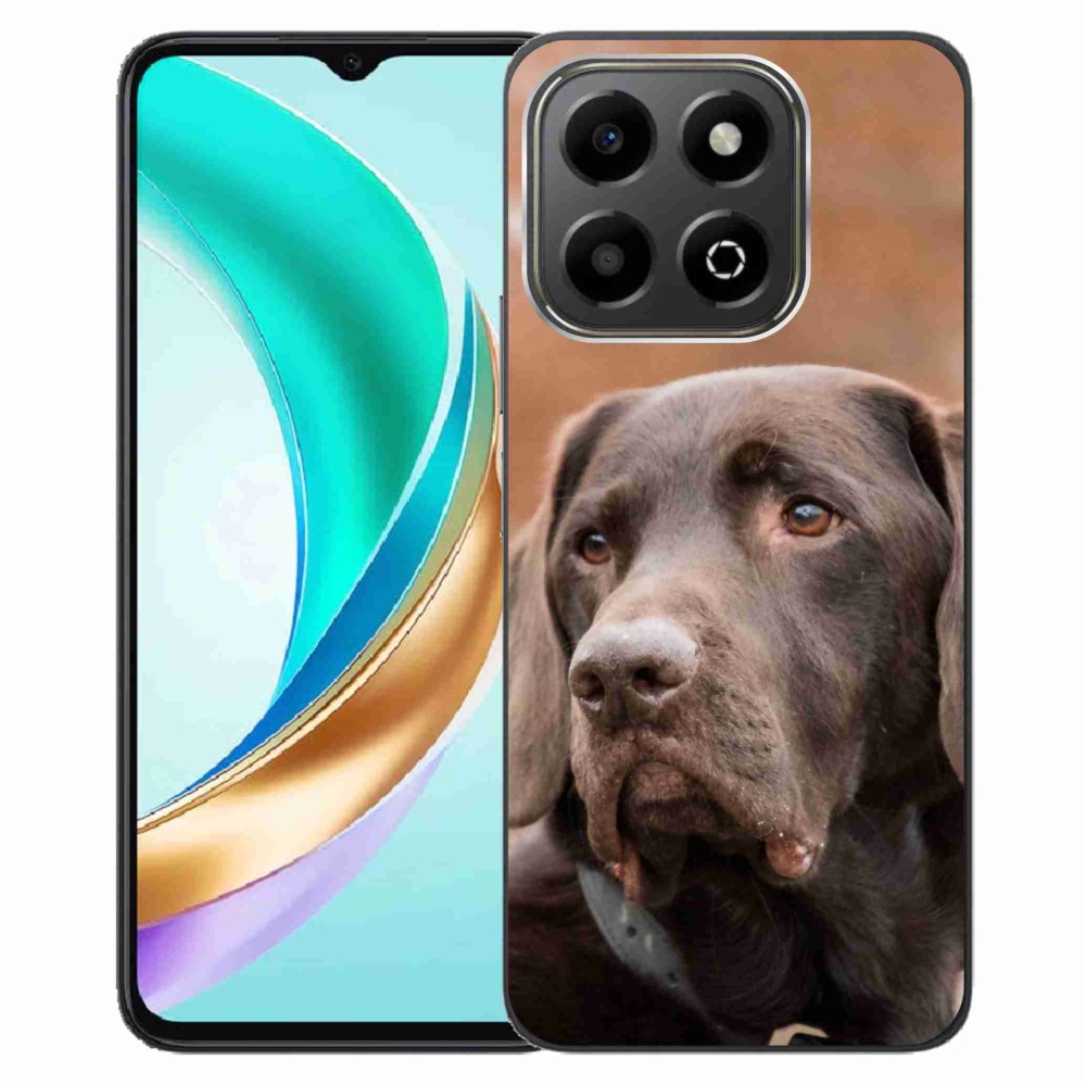 Gelový kryt mmCase na Honor X6b - hnědý labrador