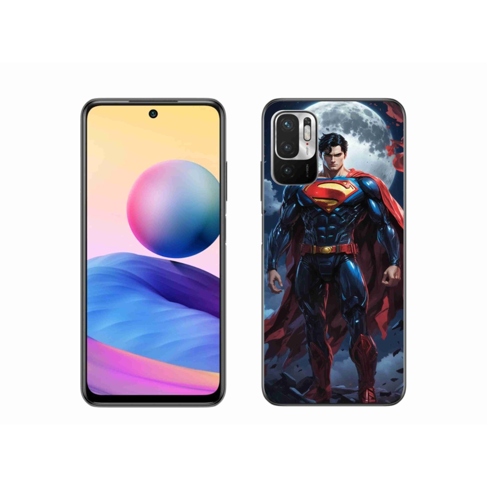 Gelový kryt mmCase na Xiaomi Redmi Note 10 5G - superman