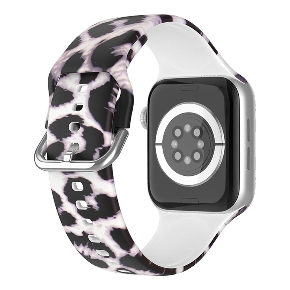 Print silikonový řemínek na Apple Watch Ultra/Ultra 2 49mm/SE/SE 2022/2023 44mm/9/8/7 45mm/6/5/4 44mm/3/2/1 42 mm - vzor N