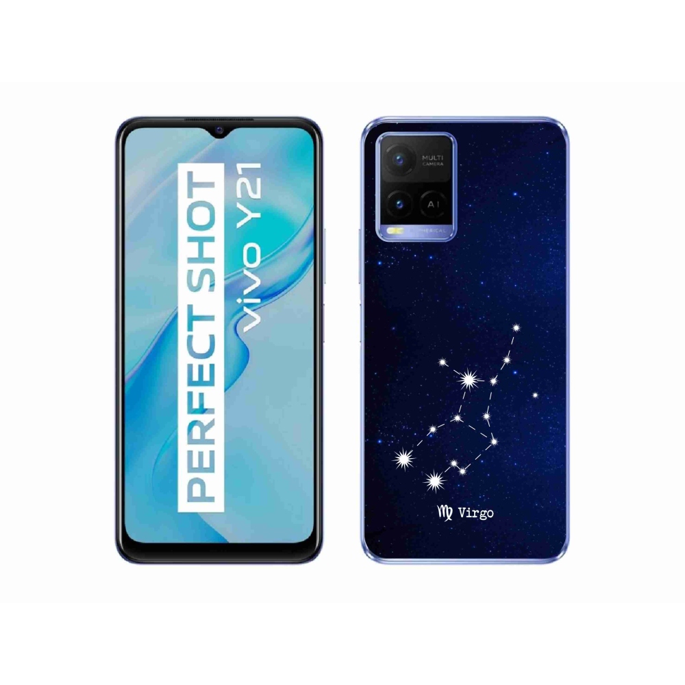 Gelový kryt mmCase na Vivo Y21/Y21s/Y33s - souhvězdí Panny