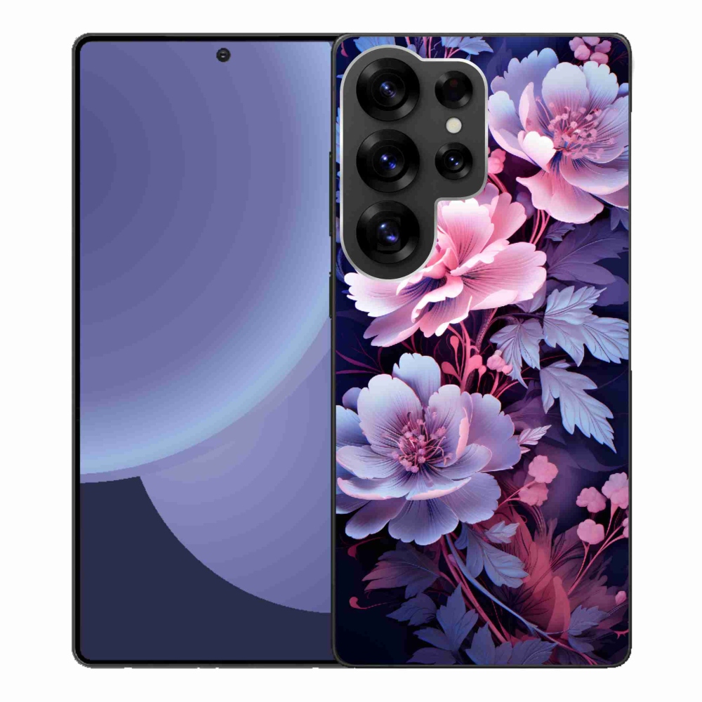 Gelový kryt mmCase na Samsung Galaxy S25 Ultra - květiny 11