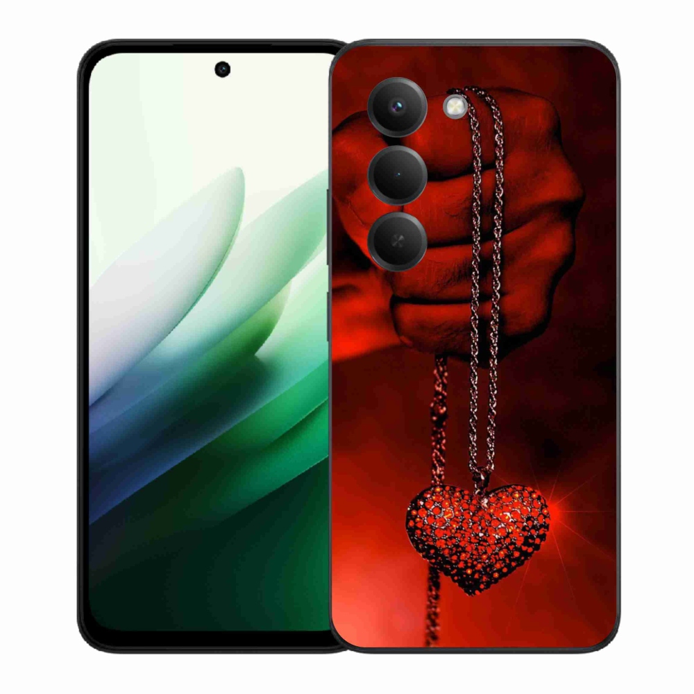 Gelový kryt mmCase na Xiaomi Redmi 15 5G (169mm) - náhrdelník