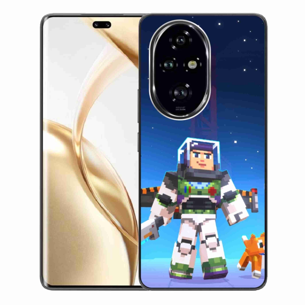 Gelový kryt mmCase na Honor 200 Pro 5G - minecraft 2
