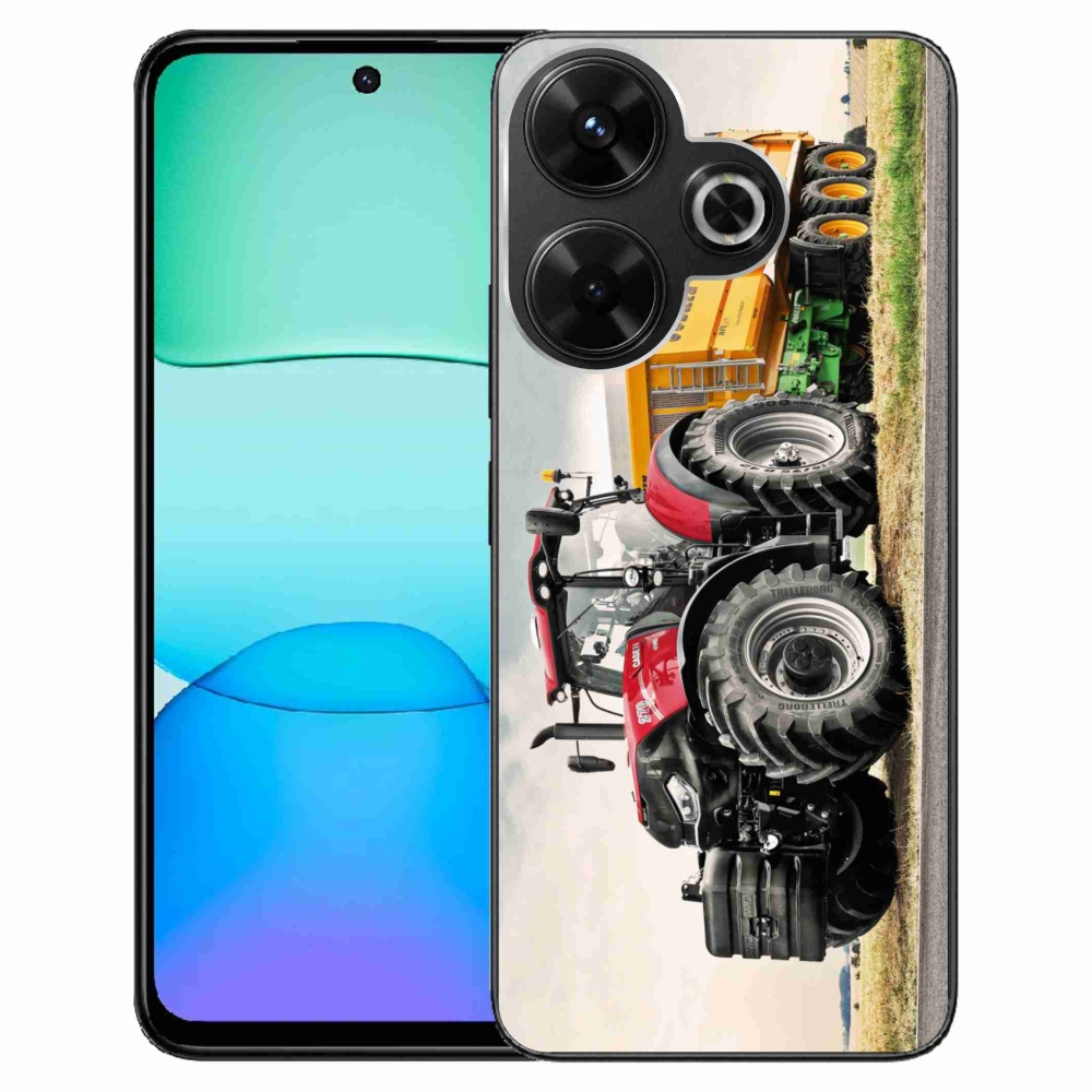 Gelový kryt mmCase na Xiaomi Redmi 13 4G/Poco M6 4G - traktor 3