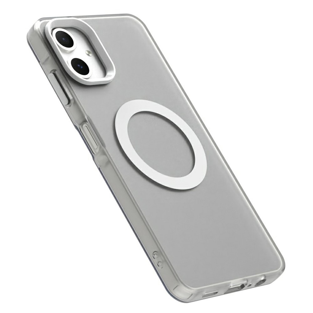 Candy gelový obal s MagSafe na Samsung Galaxy A06 4G - bílý