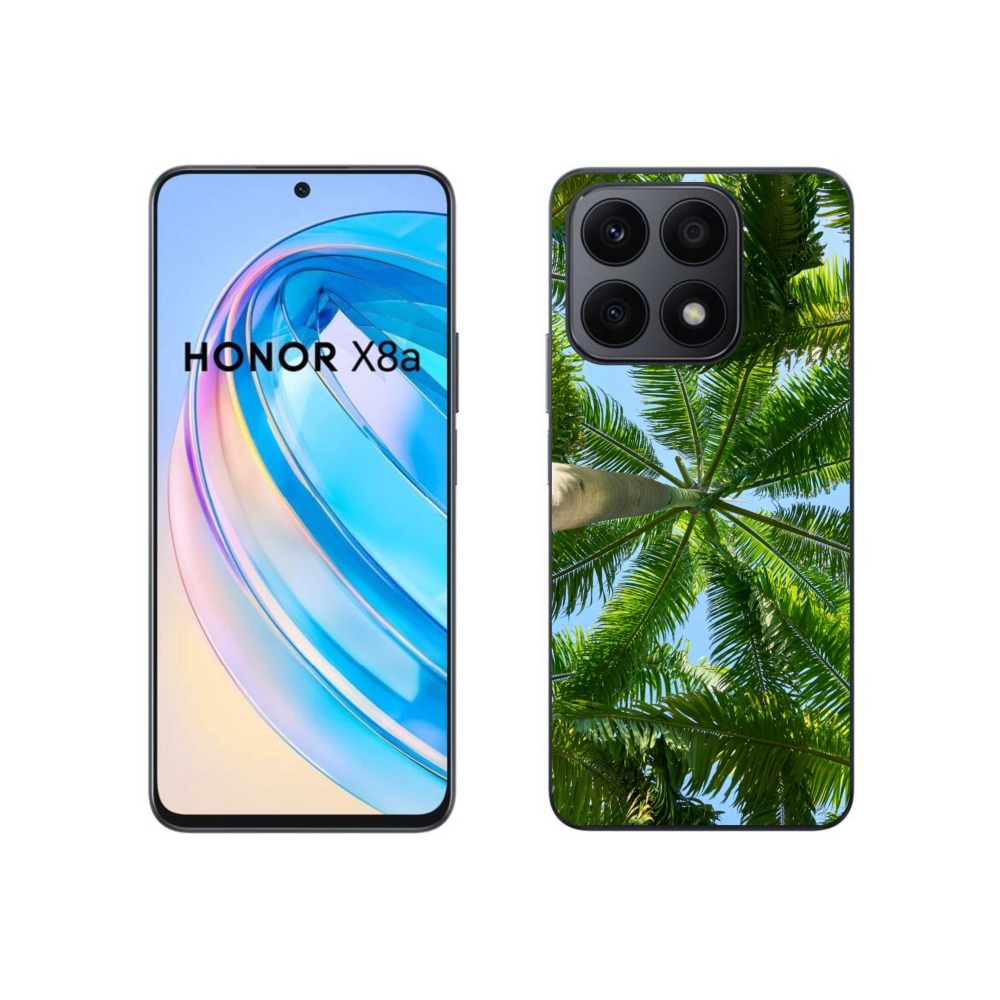 Gelový kryt mmCase na Honor X8a - palmy