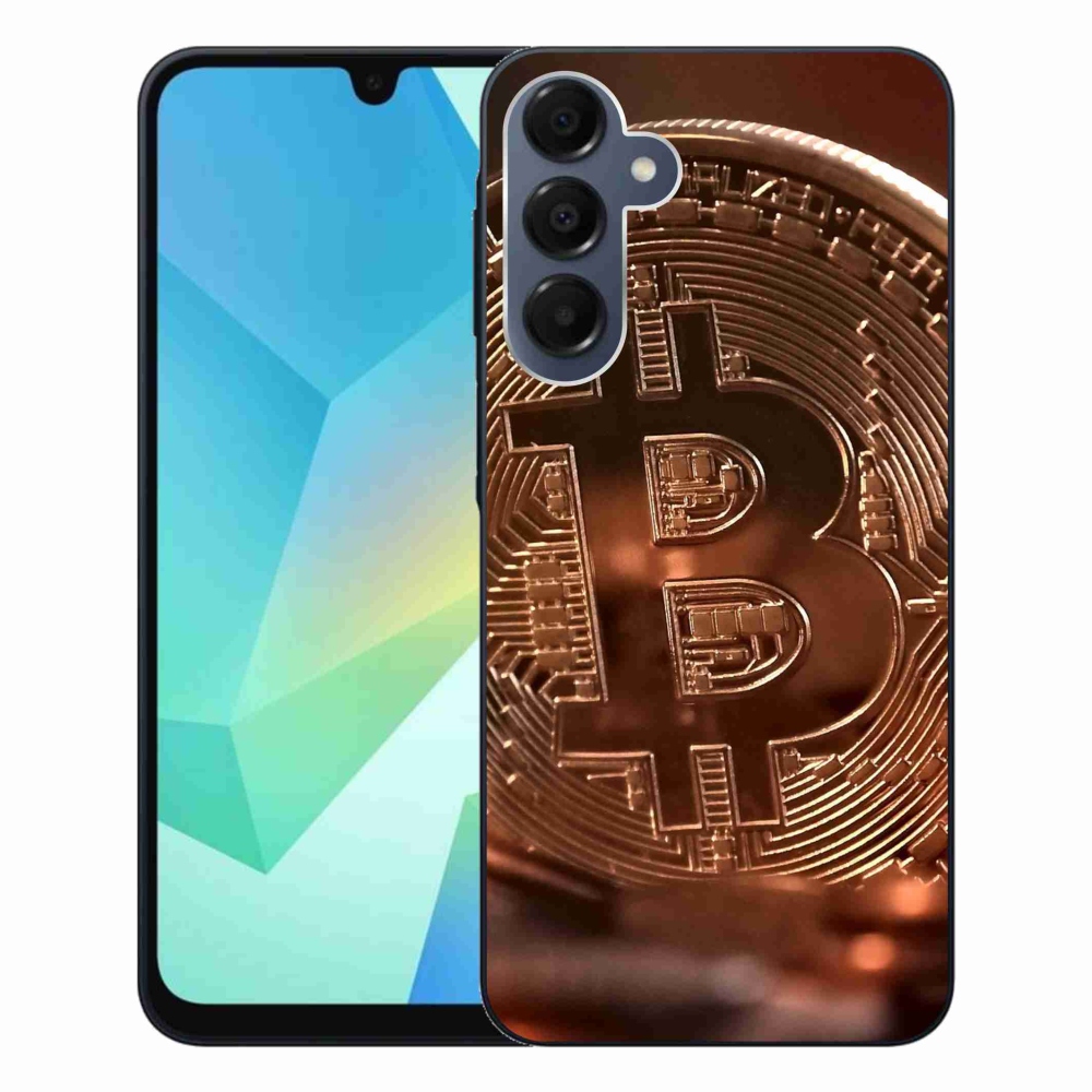 Gelový kryt mmCase na Samsung Galaxy A16 4G/5G - bitcoin