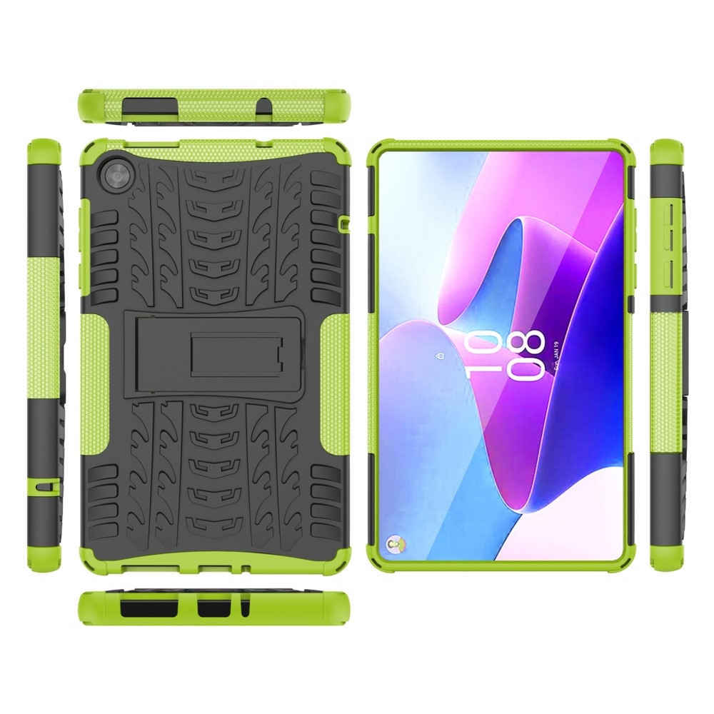 Kick odolný hybridní kryt na Lenovo Tab M8 4. Gen (2024) - zelený