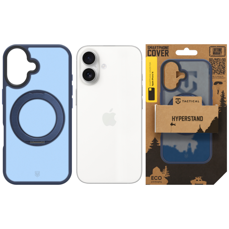 Tactical MagForce Hyperstand Kryt pro Apple iPhone 16 Deep Blue