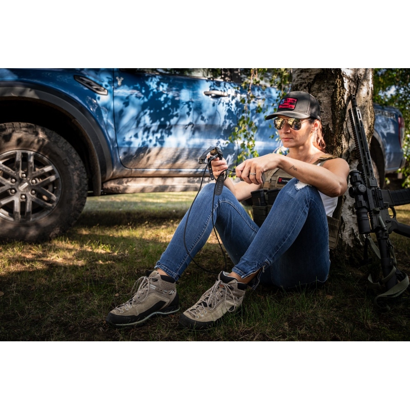 Tactical Recce 3:20 kabel pro Garmin USB-C Black/Grey
