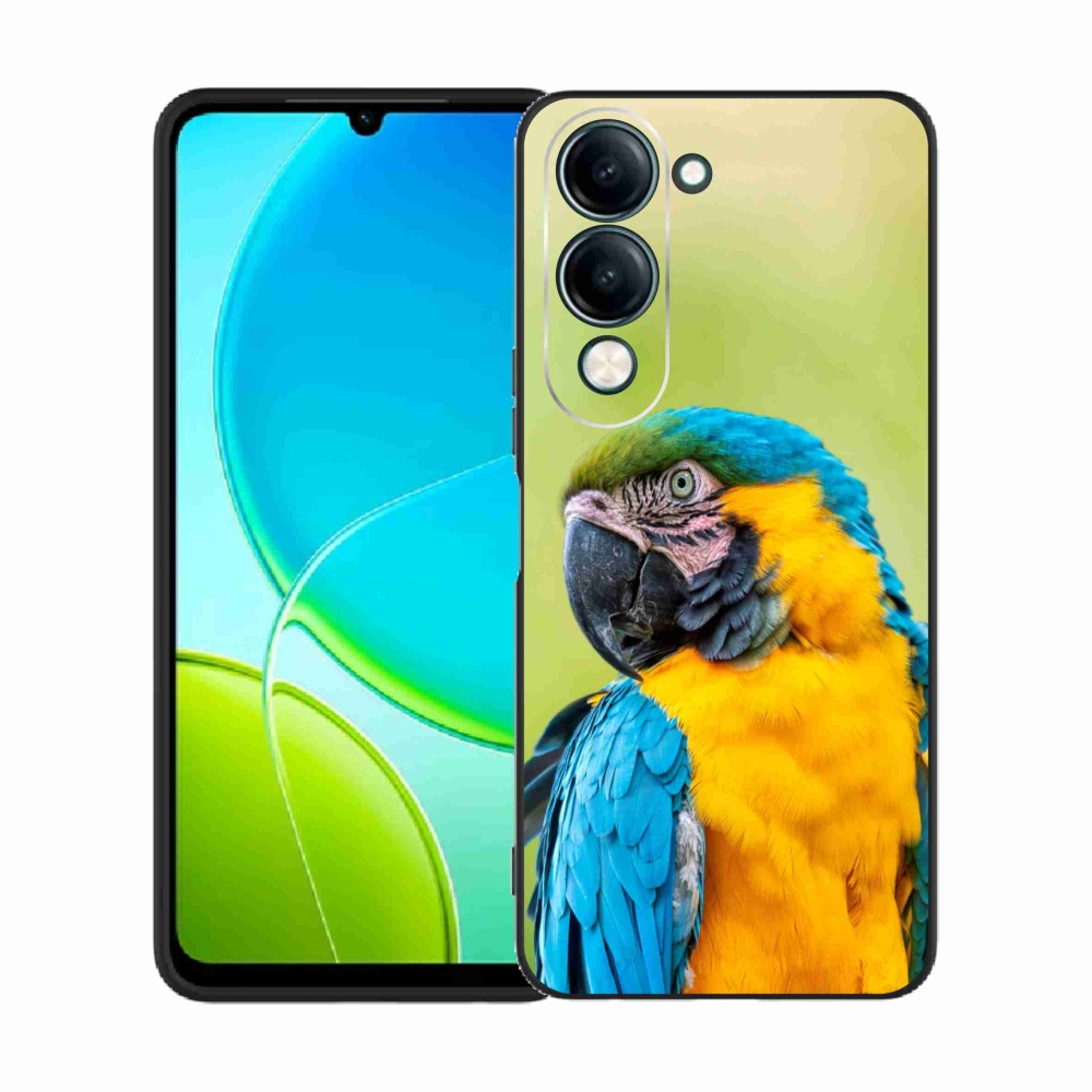 Gelový kryt mmCase na Vivo Y29s 5G - papoušek ara 2