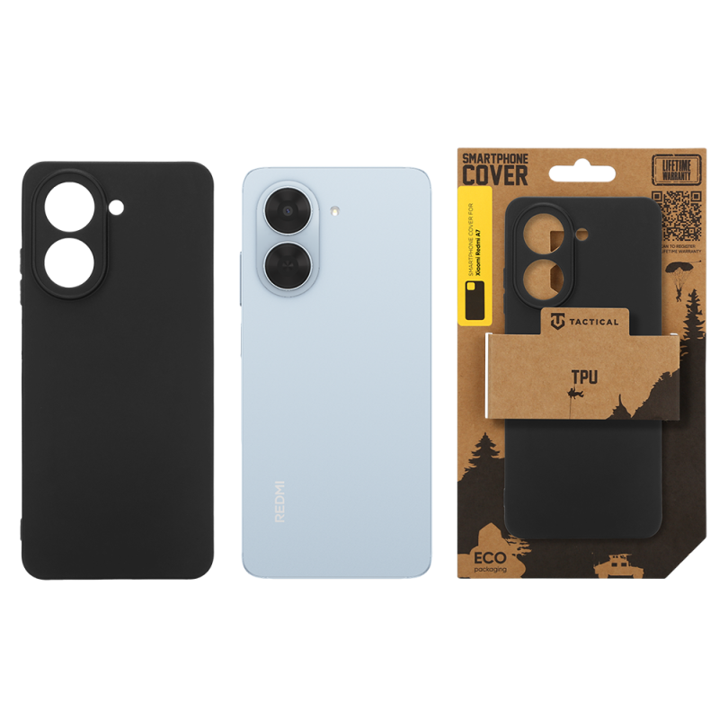 Tactical TPU Kryt pro Xiaomi Redmi A7 Black