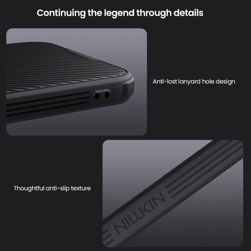 Nillkin CamShield PRO Magnetic Zadní Kryt pro Samsung Galaxy A36 5G Black