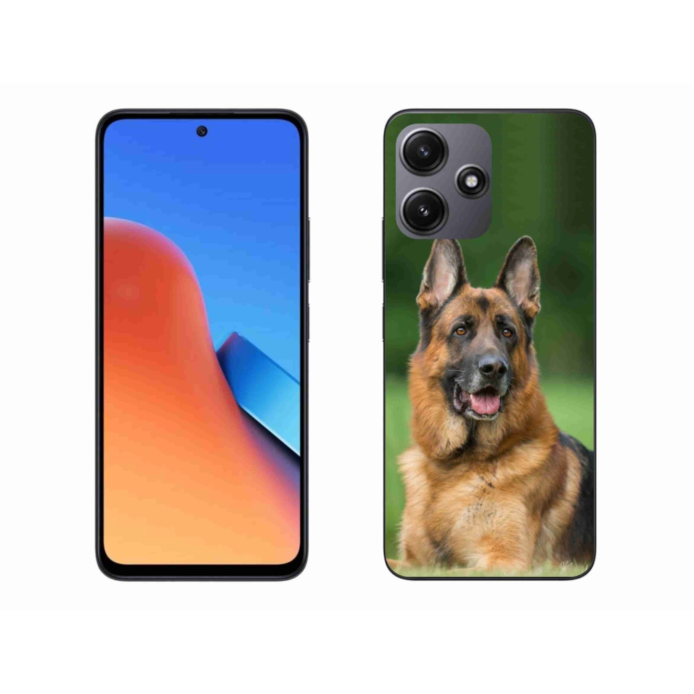 Gelový kryt mmCase na Xiaomi Redmi 12 5G - německý ovčák