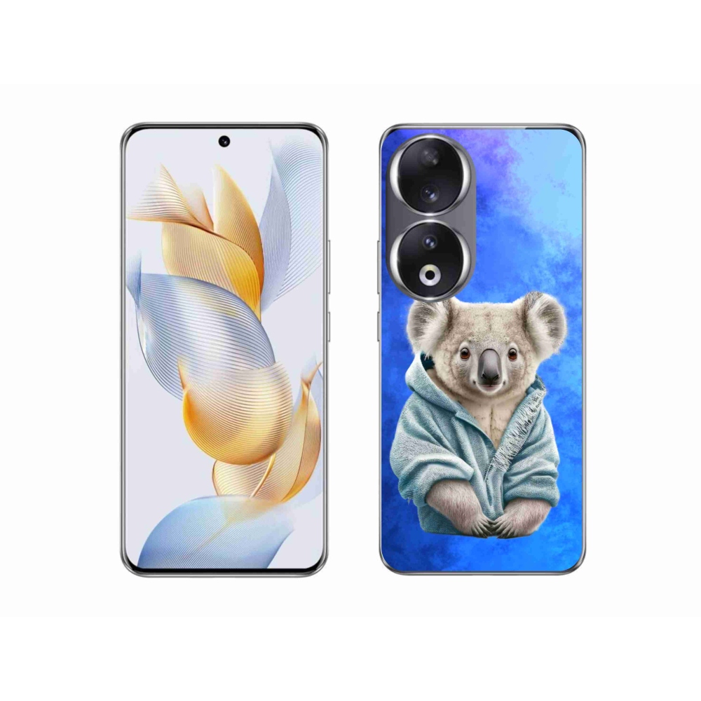 Gelový kryt mmCase na Honor 90 - koala ve svetru