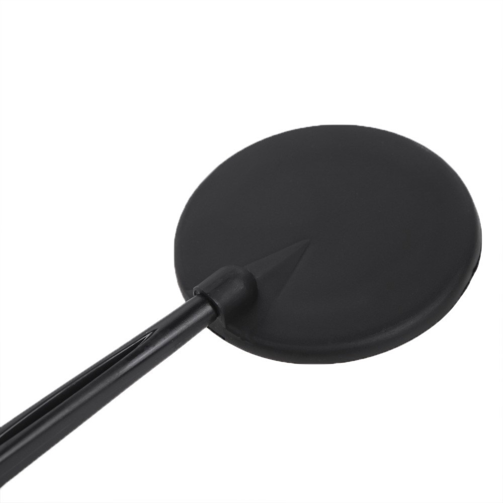 Univerzální vypouklé širokoúhlé zrcátko na kolo a koloběžku – černé