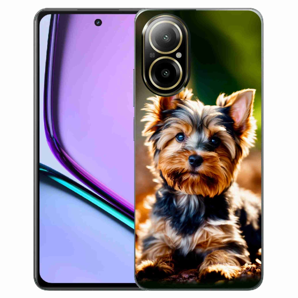 Gelový kryt mmCase na Realme C67 - jorkšír 10