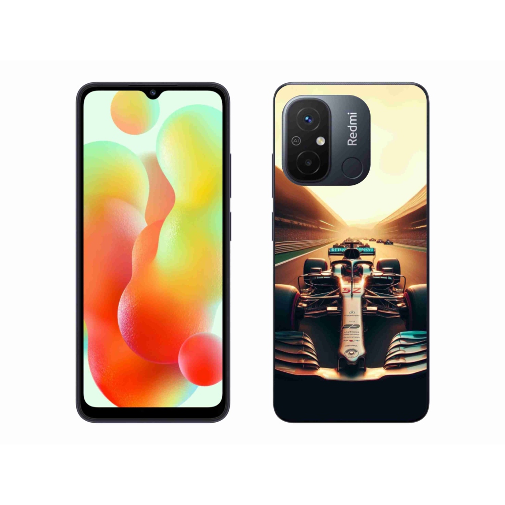 Gelový kryt mmCase na Xiaomi Redmi 12C - formule 1