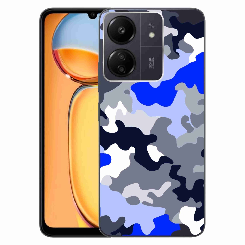 Gelový kryt mmCase na Xiaomi Poco C65/Redmi 13C - maskáčový vzor 8