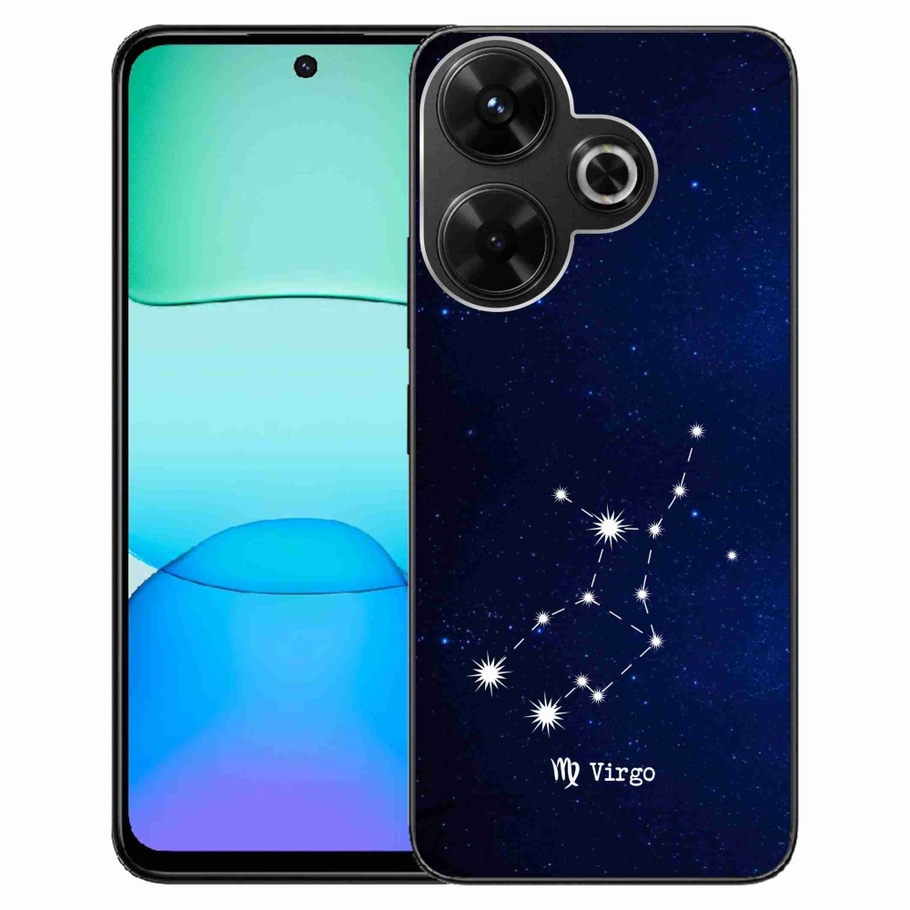 Gelový kryt mmCase na Xiaomi Redmi 13 4G/Poco M6 4G  - souhvězdí Panny