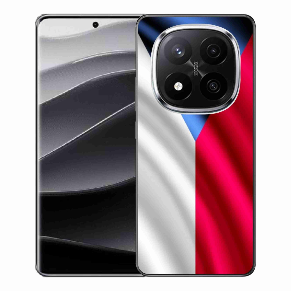 Gelový kryt mmCase na Xiaomi Redmi Note 14 Pro+ 5G - česká vlajka