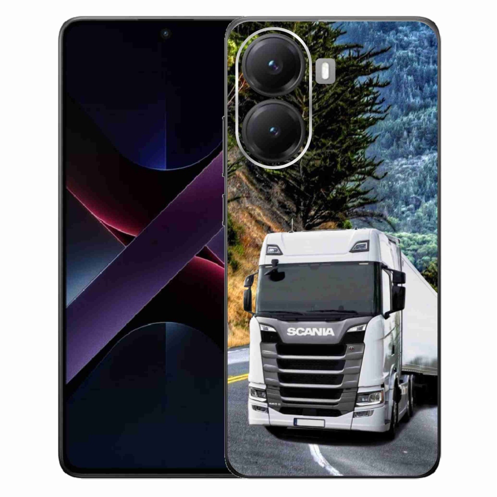 Gelový kryt mmCase na Xiaomi Poco X7 Pro 5G - kamion 1