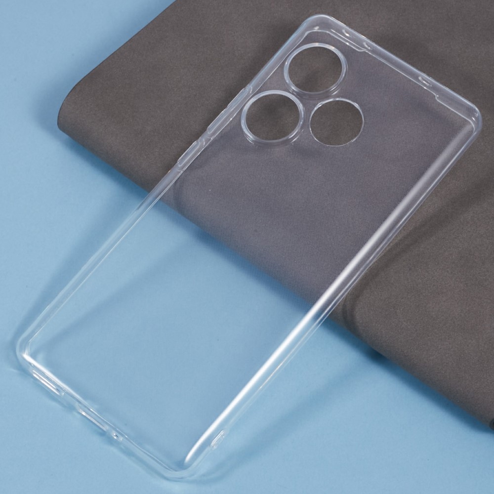 Průhledný gelový obal na Realme GT 6 5G/GT 6T 5G - průhledný