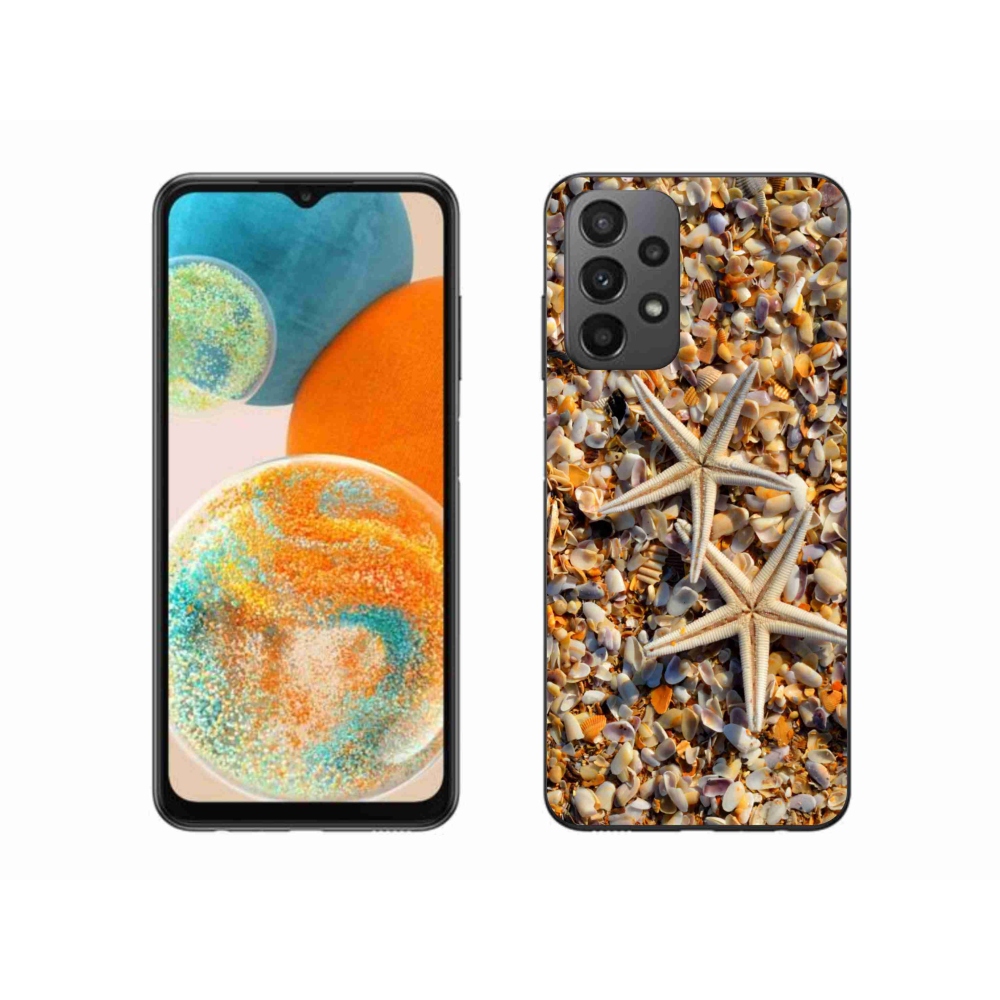 Gelový kryt mmCase na Samsung Galaxy A23 4G/5G - mořské hvězdice