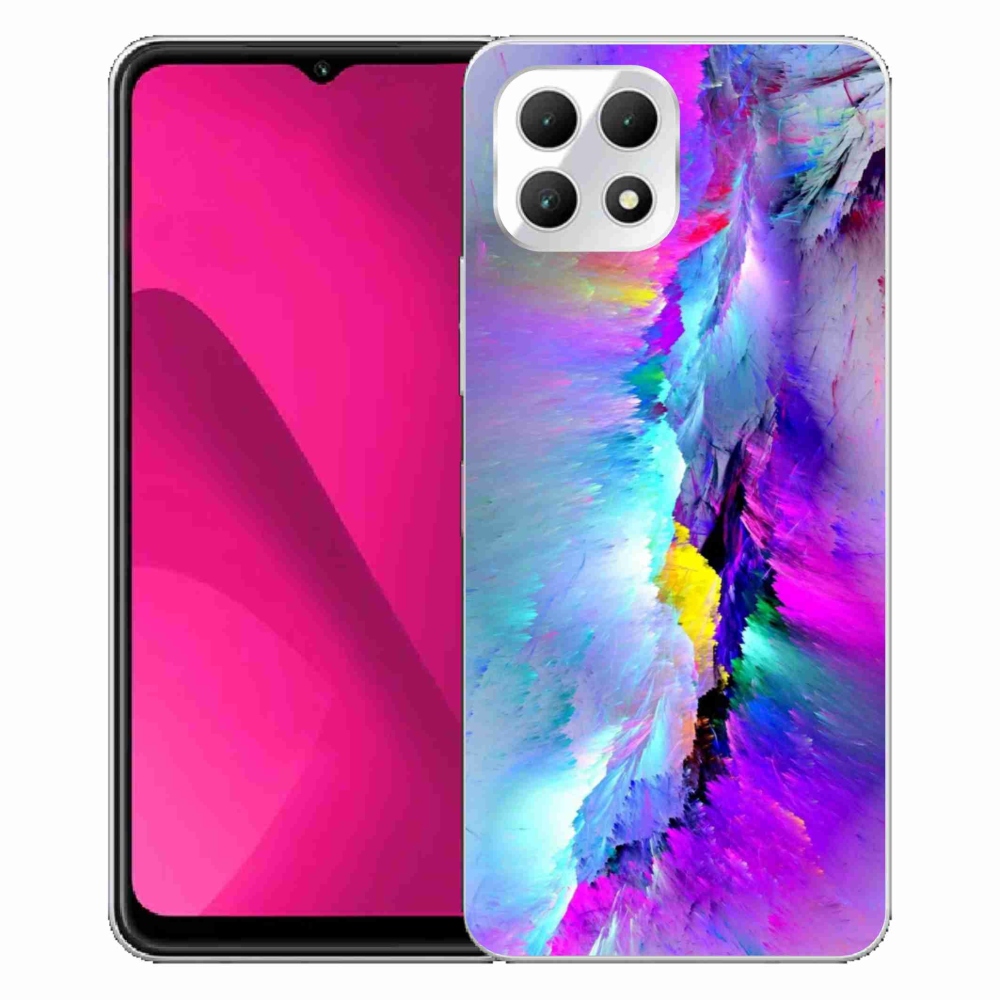 Gelový kryt mmCase na T-Mobile T Phone 2 - abstrakt