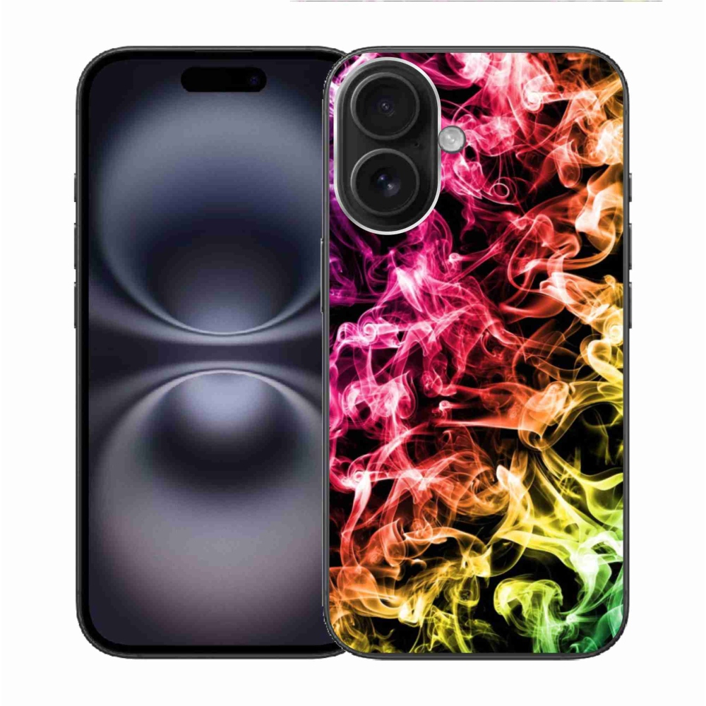 Gelový kryt mmCase na iPhone 16 - abstraktní vzor 6