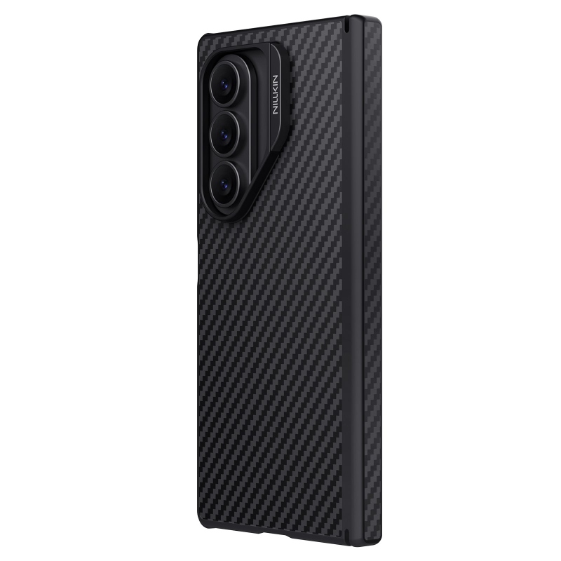Nillkin Synthetic Fiber PRO Magnetic Zadní Kryt pro Samsung Galaxy Z Fold 7 Black