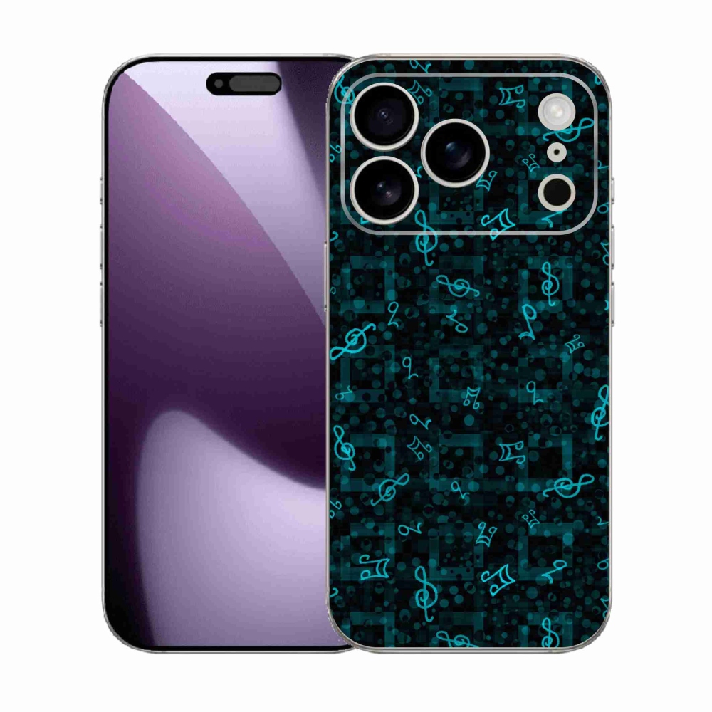 Gelový kryt mmCase na iPhone 17 Pro - noty 1