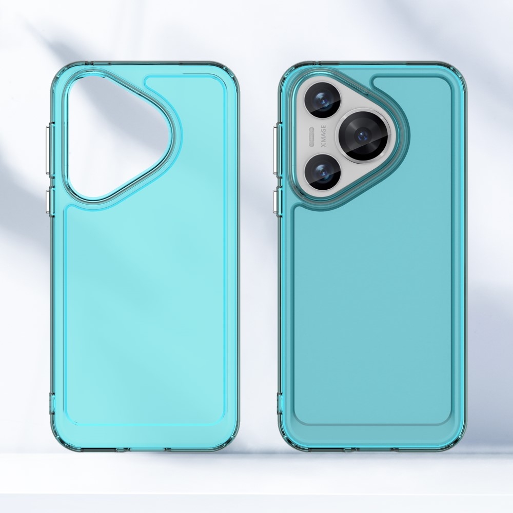 Candy gelový obal na Huawei Pura 70 - světlemodrý