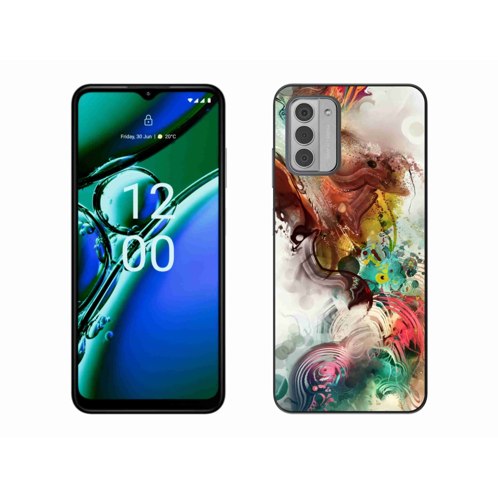 Gelový kryt mmCase na Nokia G42 - abstrakt 1