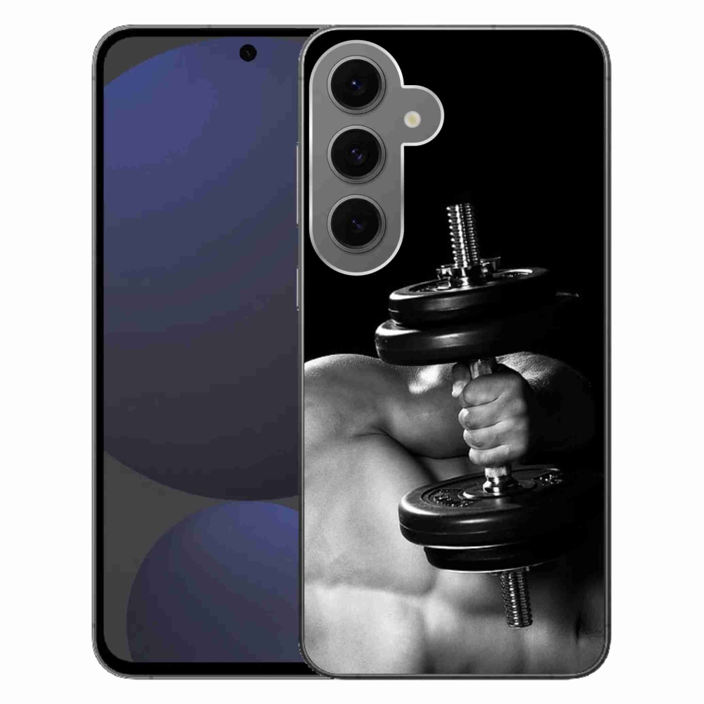 Gelový kryt mmCase na Samsung Galaxy S24 FE - posilování 2