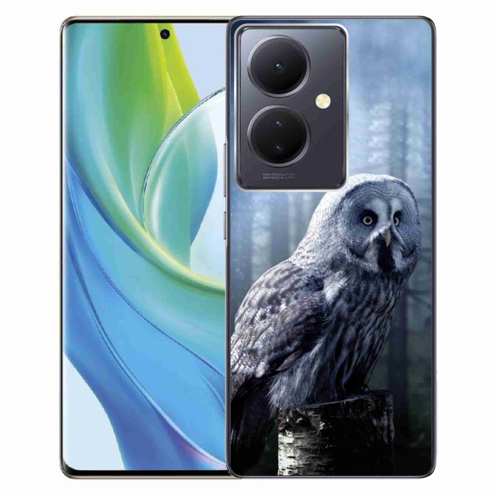 Gelový kryt mmCase na Vivo V29 Lite 5G - sova