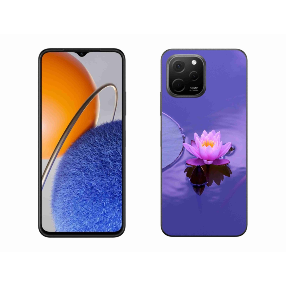 Gelový obal mmCase na Huawei Nova Y61 - květ na hladině
