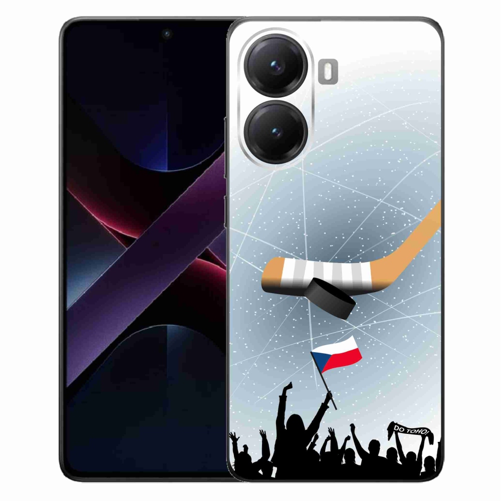 Gelový kryt mmCase na Xiaomi Poco X7 Pro 5G - fanoušci hokeje