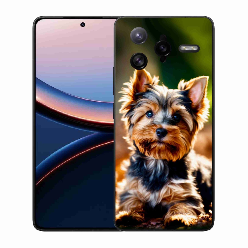 Gelový kryt mmCase na Xiaomi Poco F7 Ultra - jorkšír 10