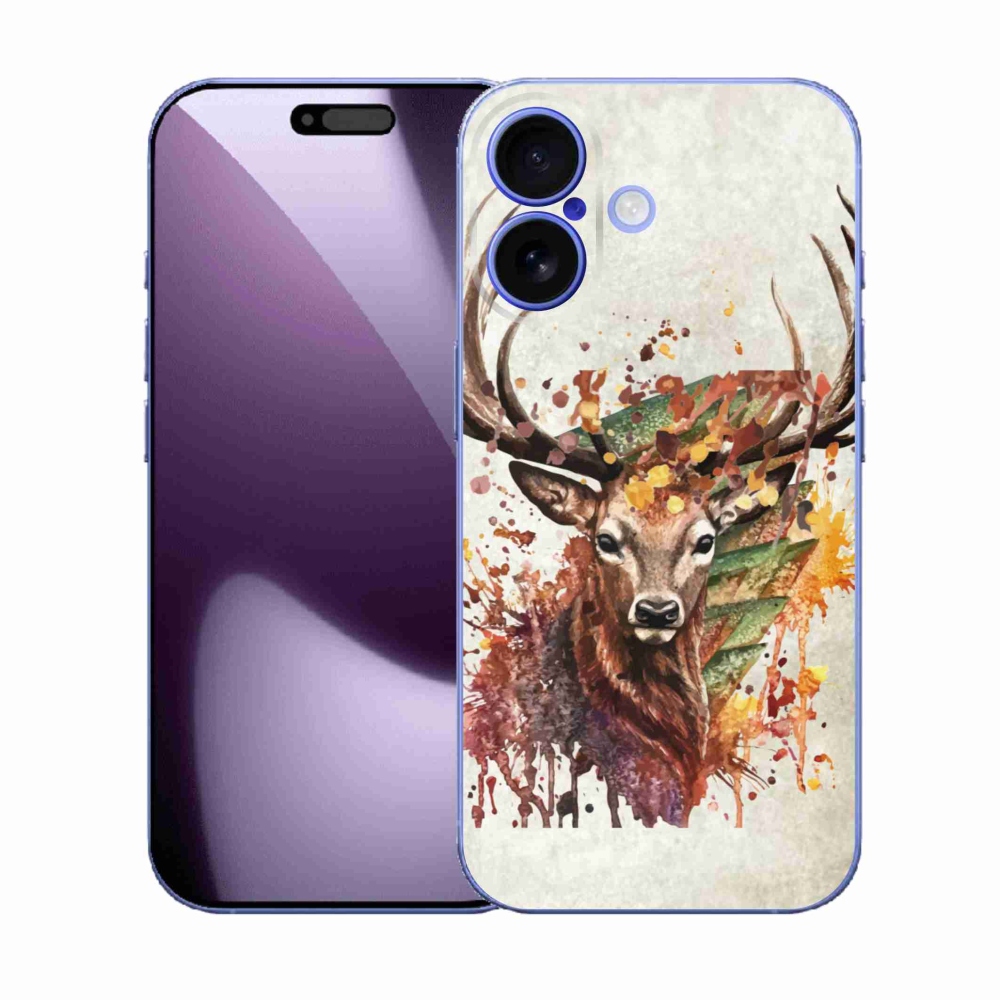 Gelový kryt mmCase na iPhone 17 - jelen 1