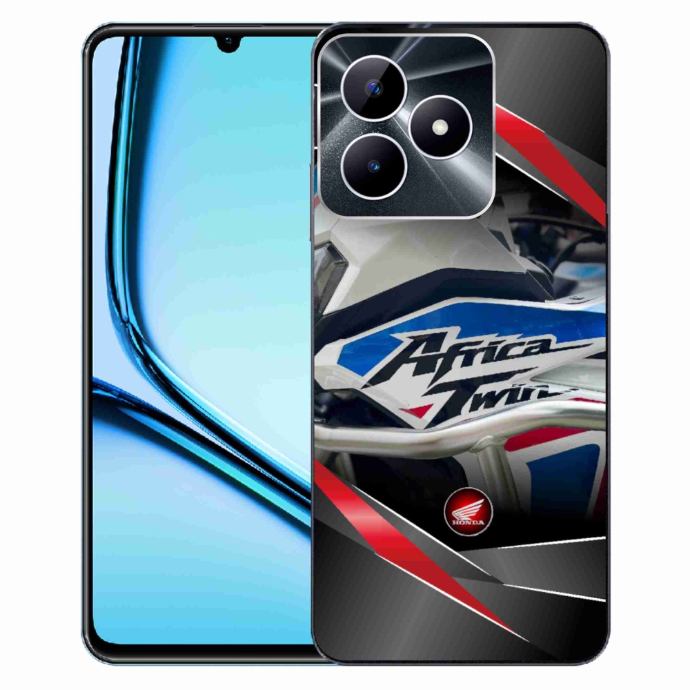 Gelový kryt mmCase na Realme Note 50 - motorka honda