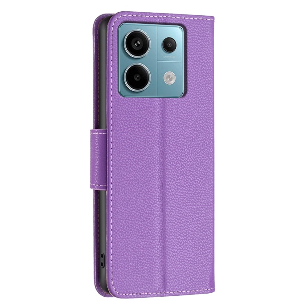 Stand knížkové pouzdro na Xiaomi Redmi Note 13 Pro 5G/Poco X6 5G - fialové
