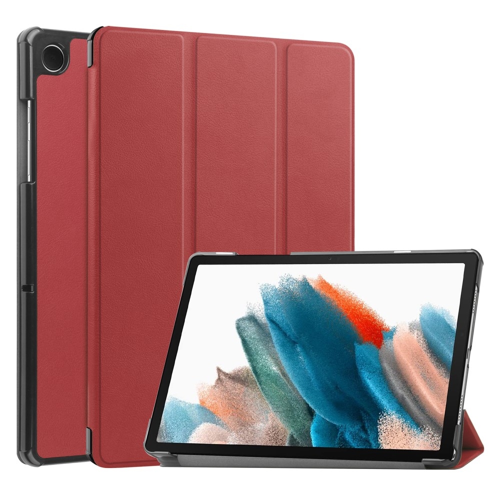 Case chytré zavírací pouzdro na Samsung Galaxy Tab A9 - vínové