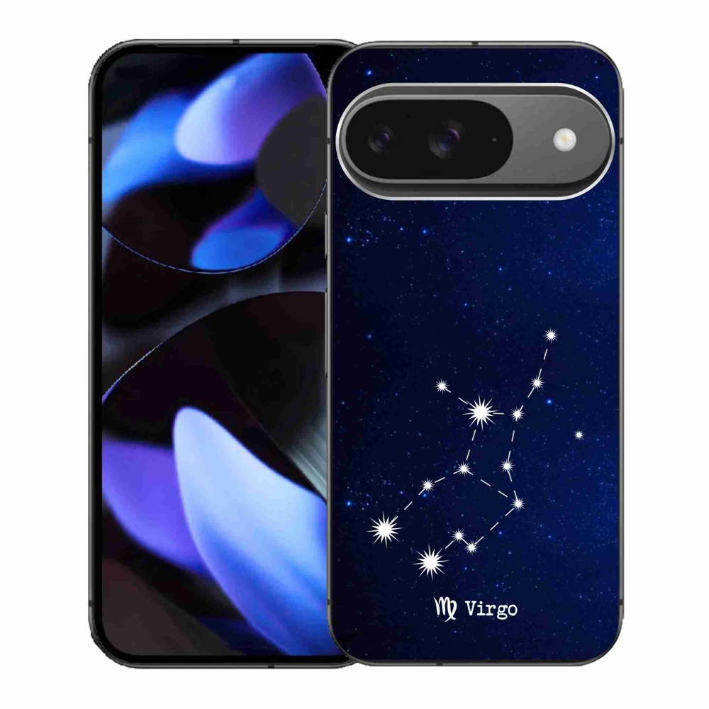 Gelový kryt mmCase na Google Pixel 9/9 Pro - souhvězdí Panny